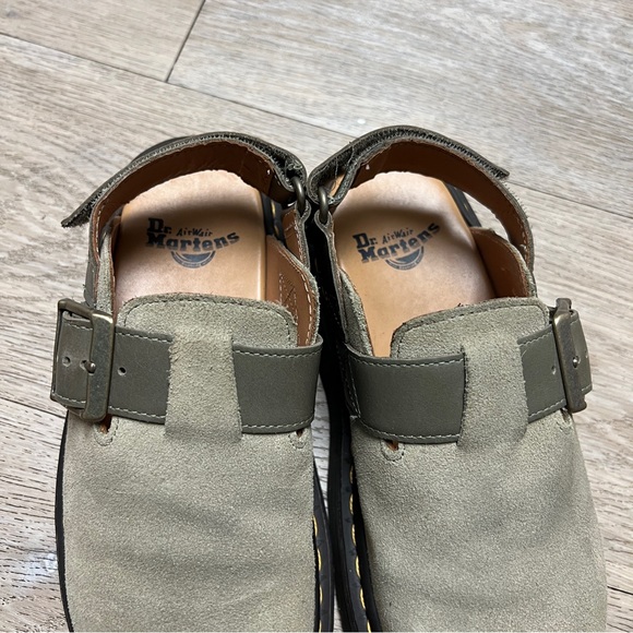 Dr Martens Jorge ii olive green Size 7 Slingback Mules - Picture 4 of 10